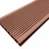 Террасная доска Deckron Classic 153*28*4000мм, коричневый, П7