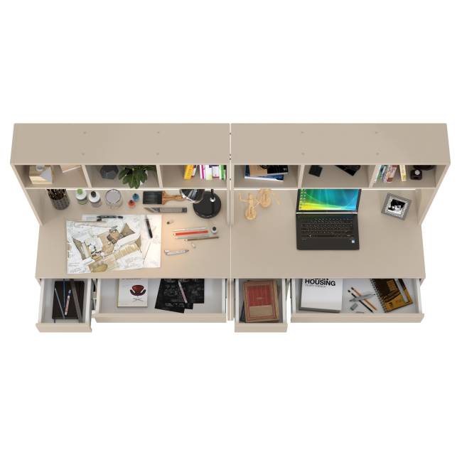 Место для работы двух человек Комфорт 12.77F цвет сатин