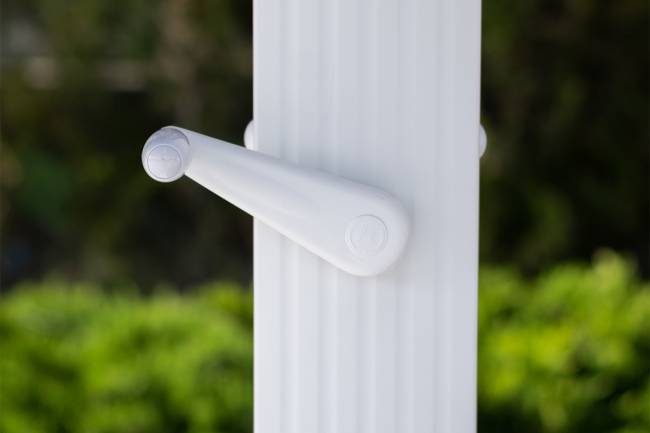 Зонт двойной Мадрид 3*3м, цвет песочный Зонт двойной Мадрид 3*3м, цвет песочный