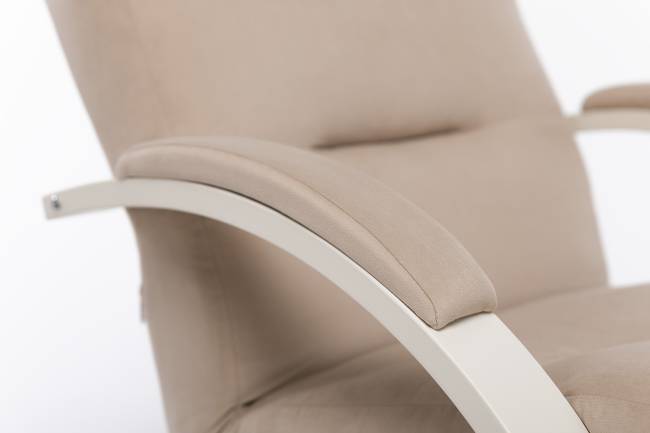 Кресло-качалка Leset Милано Слоновая кость V18 бежевый
