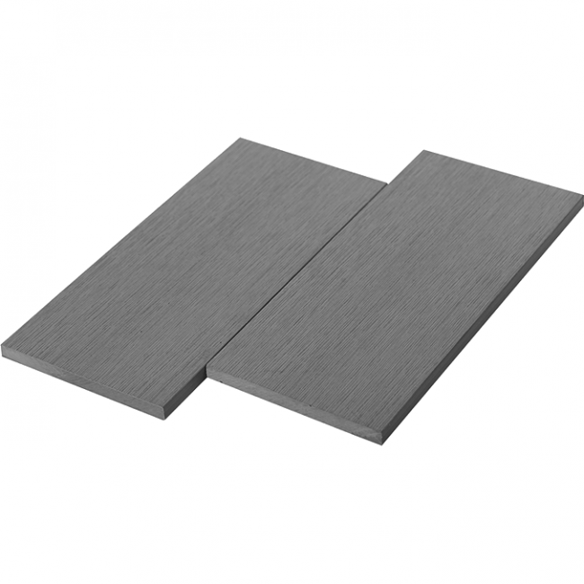 Заборная доска из ДПК UnoDeck Patio, 140x12х3000/4000 3000, Серый