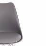 Стул TULIP IRON CHAIR (mod.EC-123) металл/пластик, 54,5*48*83,5см, серый (Комплект из 4 шт.)