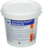 АНТИКАЛЬЦИТ ФИЛЬТР, 25кг ведро, гранулы для очистки оборудования от известкового налета