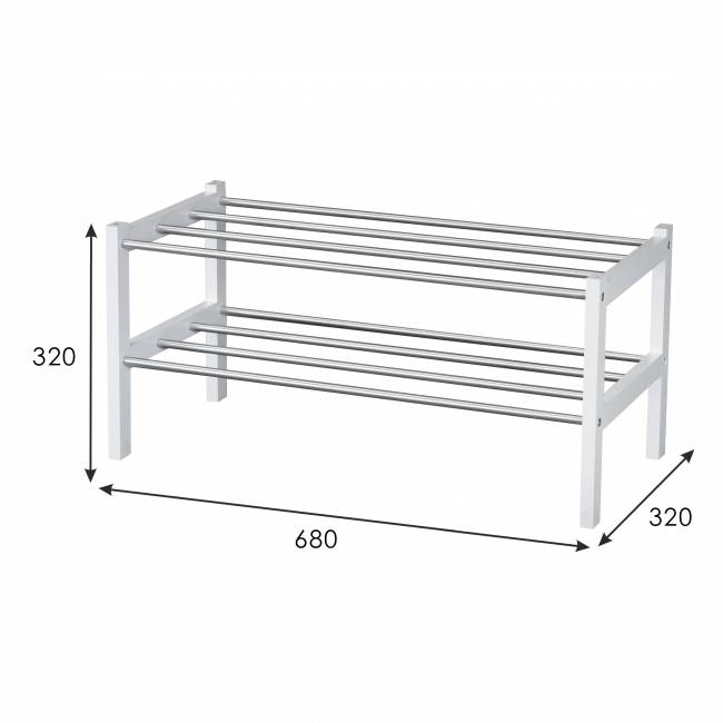 Обувница Атлас белый Обувница Атлас белый