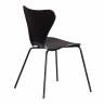 Стул Jacobsen (mod DC 102-1) / 1 шт. в упаковке пластик/металл, 45 х 54.5 х 80 см, Black (Черный) / Black (Черный) черный