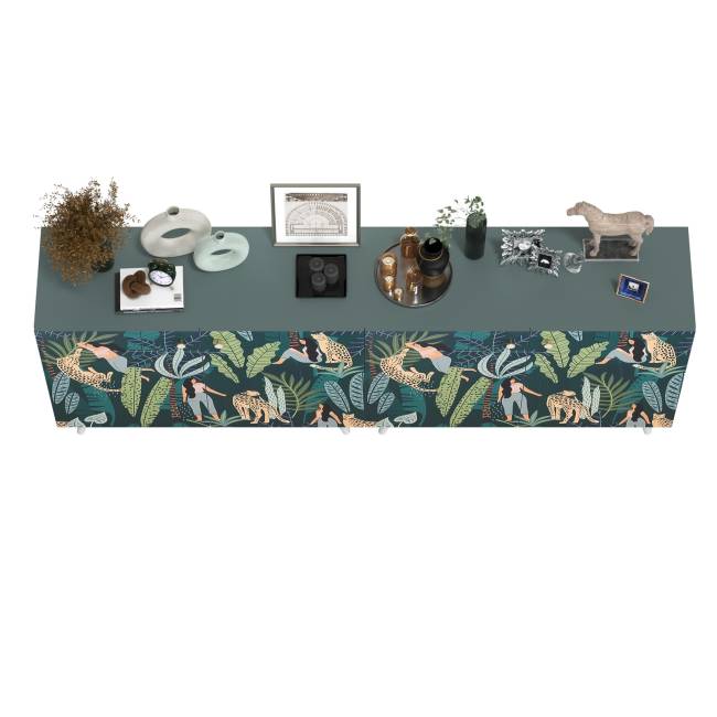 Два комода Либера цвет пасифай/белый