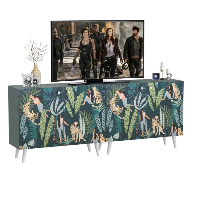 Два комода Либера цвет пасифай/белый