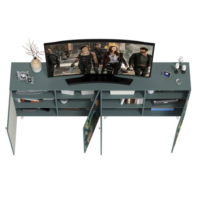 Два комода Либера цвет пасифай/белый