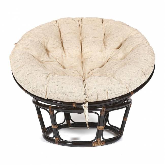 Кресло PAPASAN/ПАПАСАН 23/01 W /с подушкой/ диаметр подушки 129 см, 115х101х104 см, Antique brown (античный черно-коричневый), ткань Старт Antique brown (античный черно-коричневый) Кресло PAPASAN/ПАПАСАН 23/01 W /с подушкой/ диаметр подушки 129 см, 115х101х104 см, Antique brown (античный черно-коричневый), ткань Старт Antique brown (античный черно-коричневый)