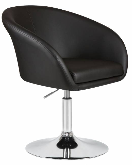 Кресло дизайнерское DOBRIN EDISON, чёрный