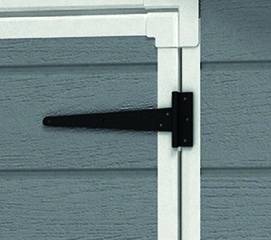 Сарай "Манор 4х6" (размеры 118 x 184 см), серый Сарай "Манор 4х6" (размеры 118 x 184 см), серый