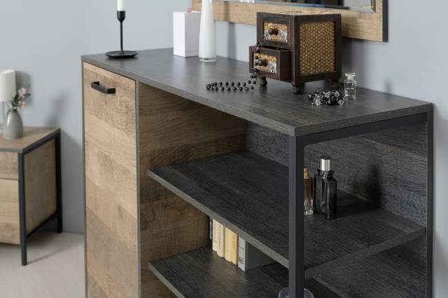 Комод Трувор 13.307.01 цвет дуб гранж песочный/интра Комод Трувор 13.307.01 цвет дуб гранж песочный/интра