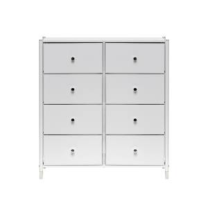 Комод Leset Хайди 8 ящиков Белый Белый