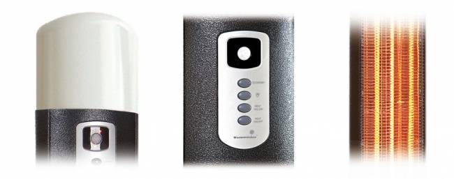 Электрический напольный обогреватель Hügett Diana Pepel