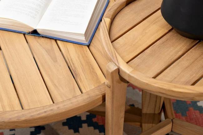 Кофейный стол из тика ASPEN Кофейный стол из тика ASPEN