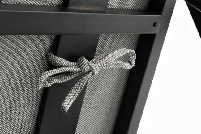 Шезлонг из алюминия МАЯ темный графит Шезлонг из алюминия МАЯ темный графит