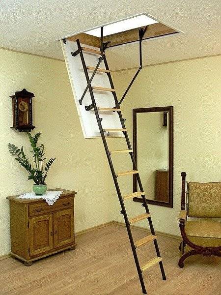 Чердачная складная лестница Stallux 265