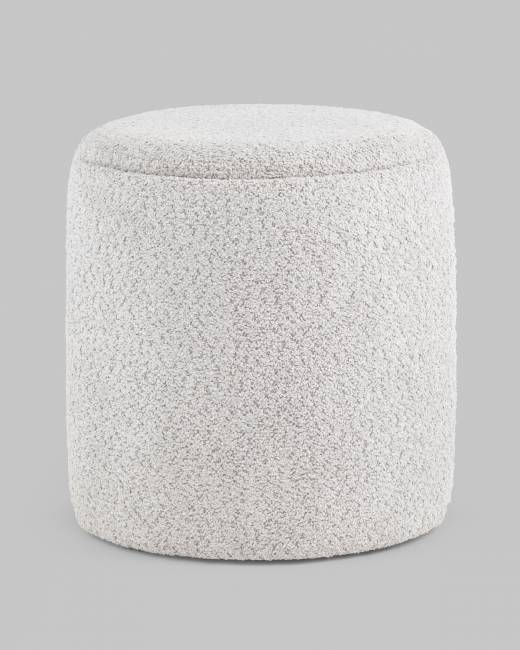 Пуф Taks букле светло-серый