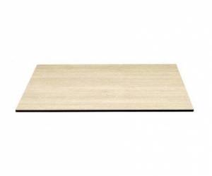 Столешница квадратная Compact Laminate для подстолья Nemo, Domino, Tiffany, Cross состаренный дуб тортора 800х800х10 мм