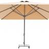 Зонт профессиональный 3х3 м Lux Telescopic бежевый 3000х3000 мм