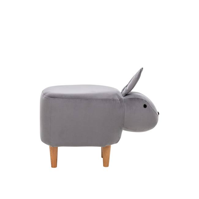 Пуф Leset Зайчик V32 серый Бук