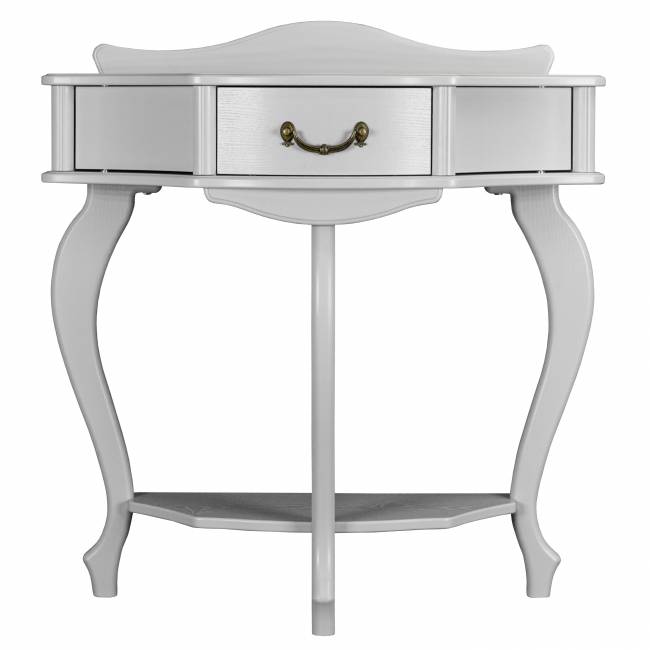 Консоль Джульетта молочный дуб Л