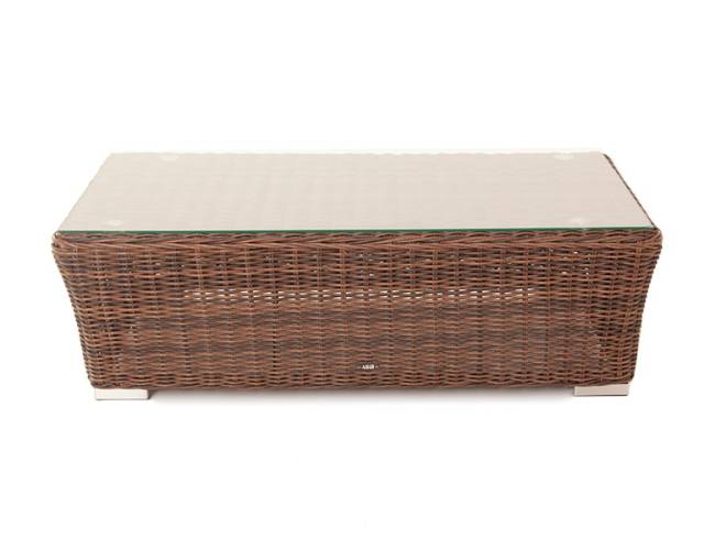 "Капучино" журнальный столик из искусственного ротанга, цвет коричневый "Капучино" журнальный столик из искусственного ротанга, цвет коричневый