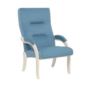 Кресло Leset Дэми Слоновая кость V47 синий