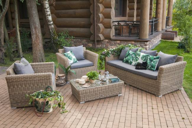 "Капучино" кресло из искусственного ротанга, цвет соломенный "Капучино" кресло из искусственного ротанга, цвет соломенный