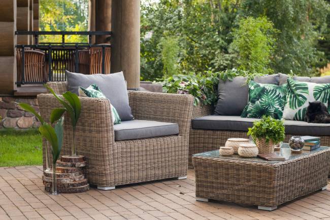 "Капучино" кресло из искусственного ротанга, цвет соломенный "Капучино" кресло из искусственного ротанга, цвет соломенный