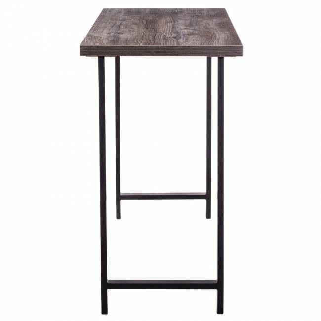 Стол барный Лофт дуб рошелье / черный матовый