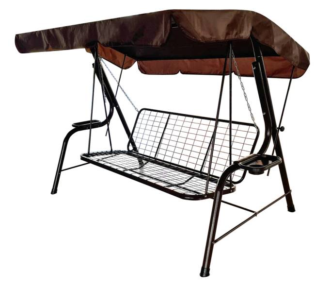 Качели садовые "Лотос" графит Качели садовые "Лотос" графит