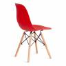 Стул CINDY (EAMES) (mod. 1801) / 1 шт. в упаковке дерево бук/металл/сиденье пластик, 45x51x82 см, Red (красный) Red (красный) дерево бук/металл/сиденье пластик
