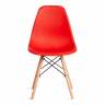 Стул CINDY (EAMES) (mod. 1801) / 1 шт. в упаковке дерево бук/металл/сиденье пластик, 45x51x82 см, Red (красный) Red (красный) дерево бук/металл/сиденье пластик
