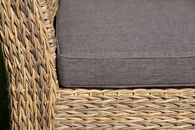 "Капучино Сингл" лаунж-зона из искусственного ротанга (гиацинт), цвет соломенный "Капучино Сингл" лаунж-зона из искусственного ротанга (гиацинт), цвет соломенный