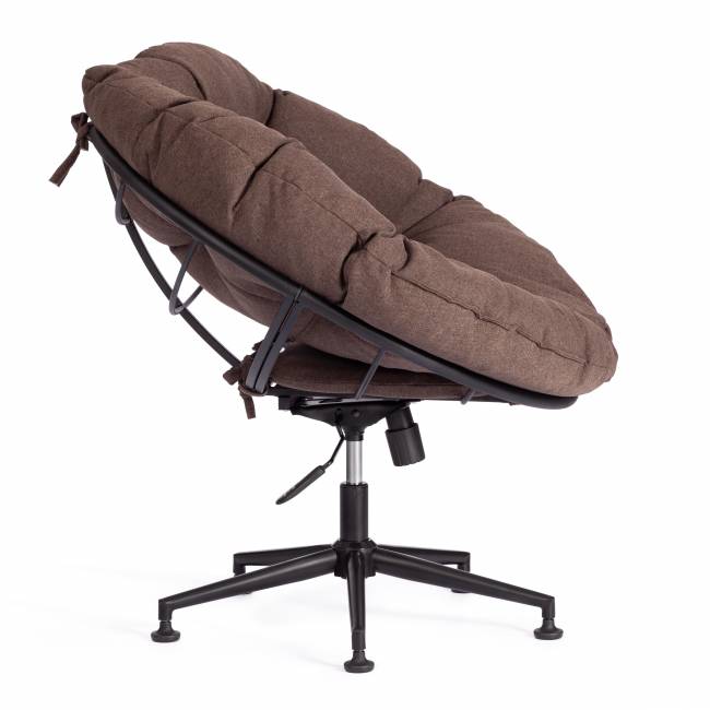 Кресло CLOUDE рогожка/металл, 97х98х90-96см, коричневый, 3М7-147 коричневый рогожка/металл Кресло CLOUDE рогожка/металл, 97х98х90-96см, коричневый, 3М7-147 коричневый рогожка/металл