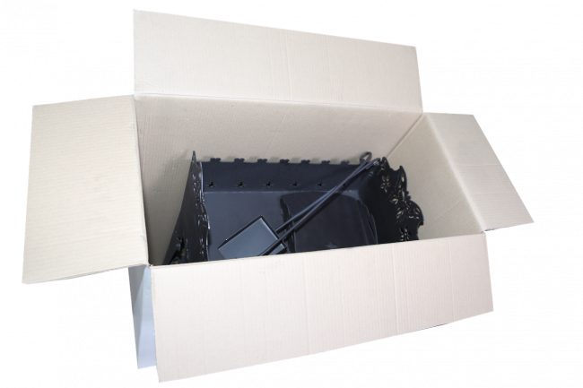 Мангал резной "Бабочка"