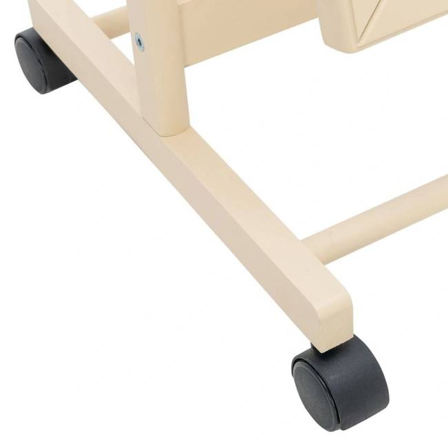 Зеркало напольное BeautyStyle 27 слоновая кость 135 см х 42,5 см