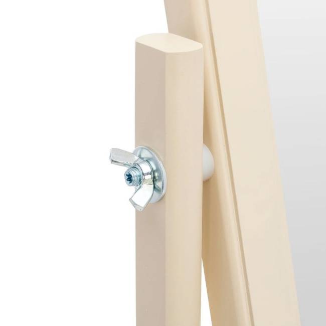 Зеркало напольное BeautyStyle 27 слоновая кость 135 см х 42,5 см