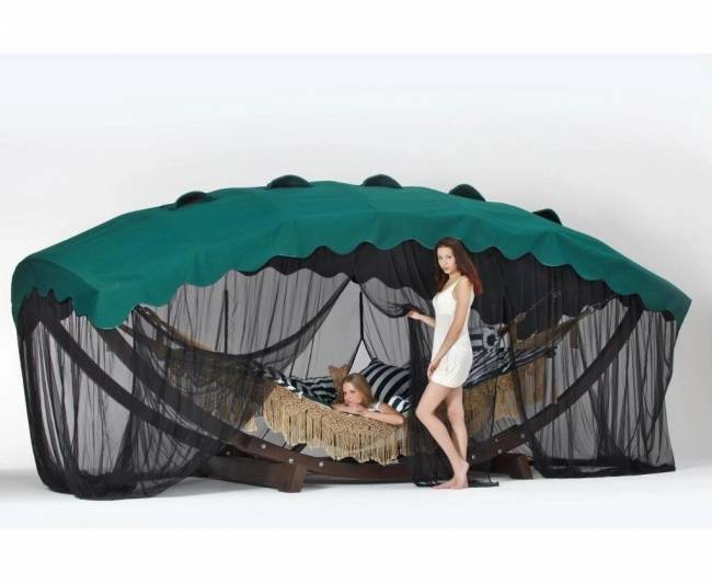 Сетка москитная к каркасу "Семейный" черный Сетка москитная к каркасу "Семейный" черный