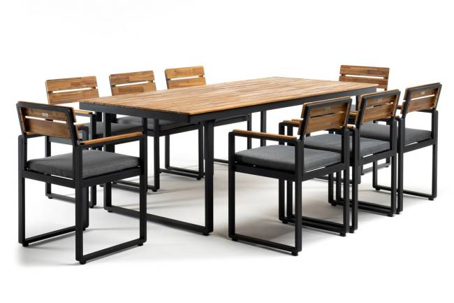 Обеденная группа из алюминия TOPA XL  Joygarden