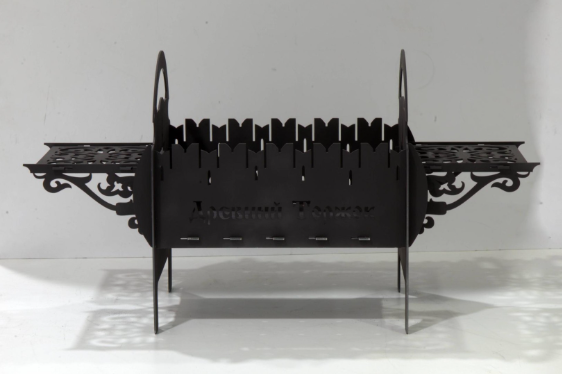 Мангал разборный "Кремлевский", сталь AISI304, 3мм