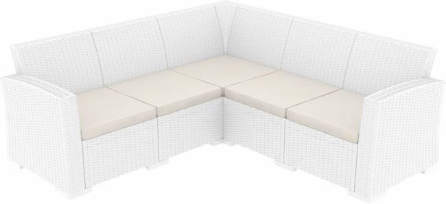 Подушка на сиденье Monaco Seat Cushion бежевый 580х580х70 мм