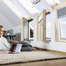 Мансардное окно FAKRO BXP L3 Lux (глухое), однокамерный морозостойкий триплекс, дерево