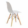 Стул CINDY (EAMES) (mod. 001) / 1 шт. в упаковке дерево бук/металл/сиденье пластик, 51x46x82.5см, white (белый) white (белый) дерево бук/металл/сиденье пластик