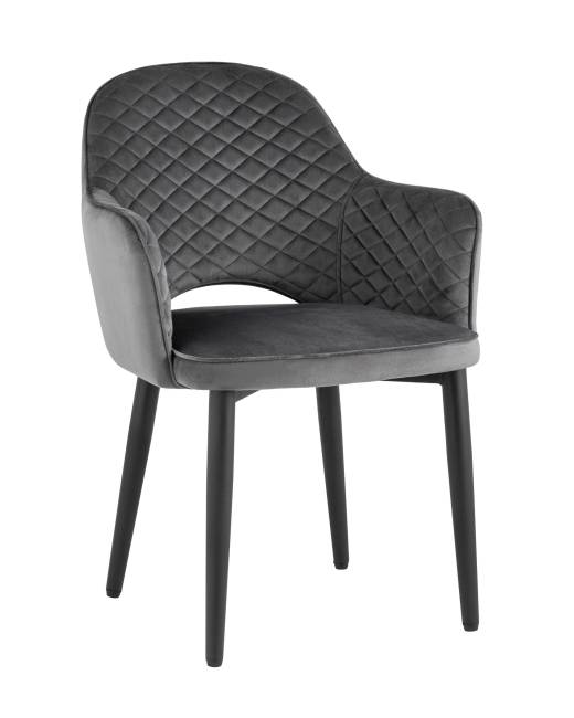 Стул Венера диамант велюр серый 2 шт