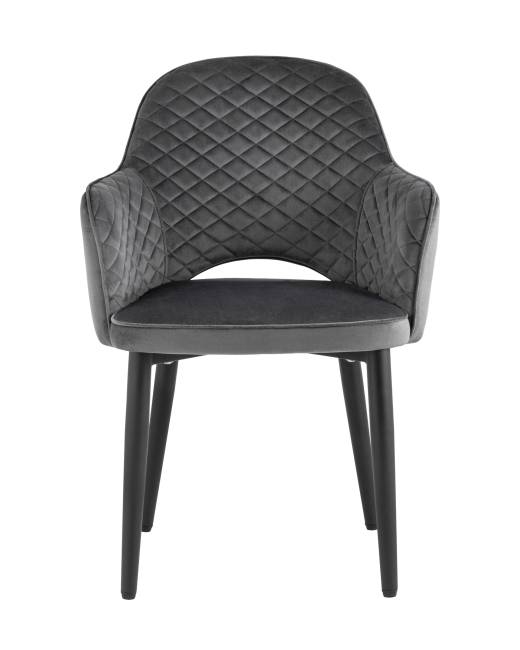 Стул Венера диамант велюр серый 2 шт