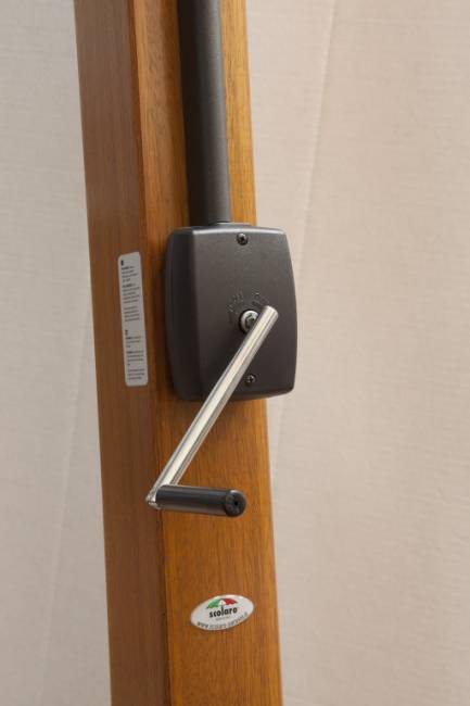 Зонт профессиональный 3х3 м Palladio Braccio имитация ироко, слоновая кость 3000х3000 мм Зонт профессиональный 3х3 м Palladio Braccio имитация ироко, слоновая кость 3000х3000 мм