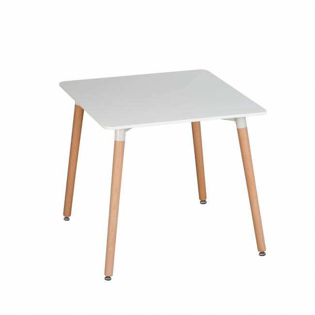 Стол EAMES 2 белый 80*80 см