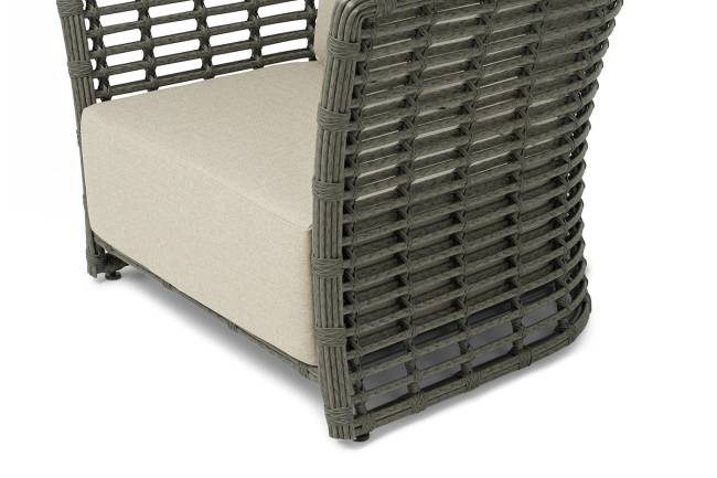 "Валенсия" кресло из искусственного ротанга, цвет серый "Валенсия" кресло из искусственного ротанга, цвет серый